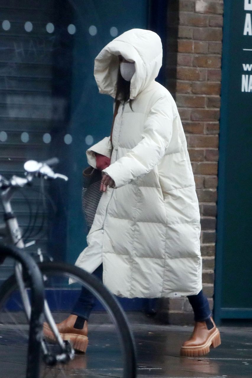 Emilia Clarke Out And About London