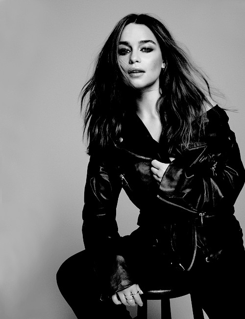 Emilia Clarke Photographed By David Roemer For