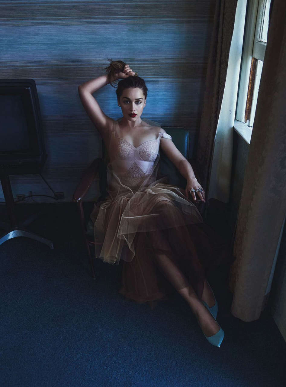 Emilia Clarke Vogue Magazine Australia May 2016 Issue