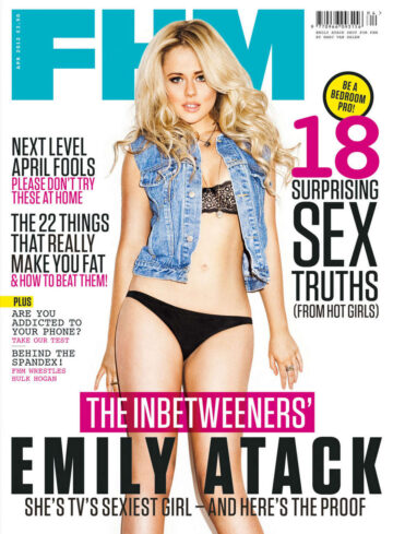 Emily Atack Fhm Magazine April 2012 Issue