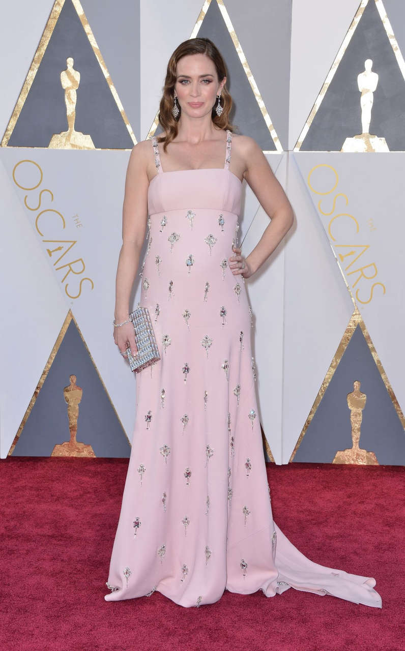 Emily Blunt 88th Annual Academy Awards Hollywood