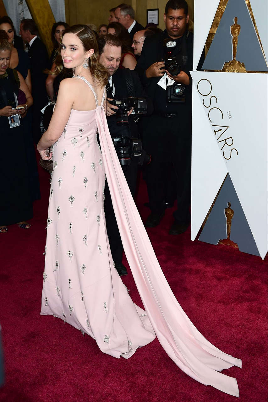 Emily Blunt 88th Annual Academy Awards Hollywood