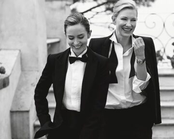 Emily Blunt And Cate Blanchett Photographed By