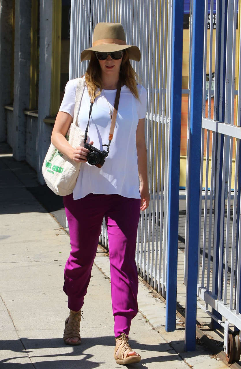 Emily Blunt Out About Los Angeles