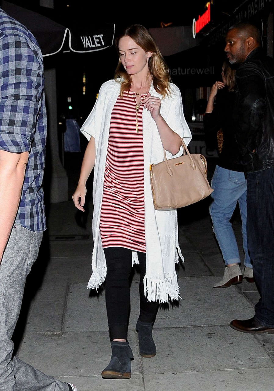Emily Blunt Out About West Hollywood