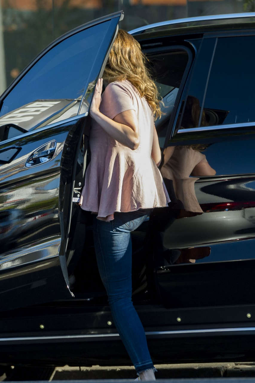Emily Blunt Out Studio City
