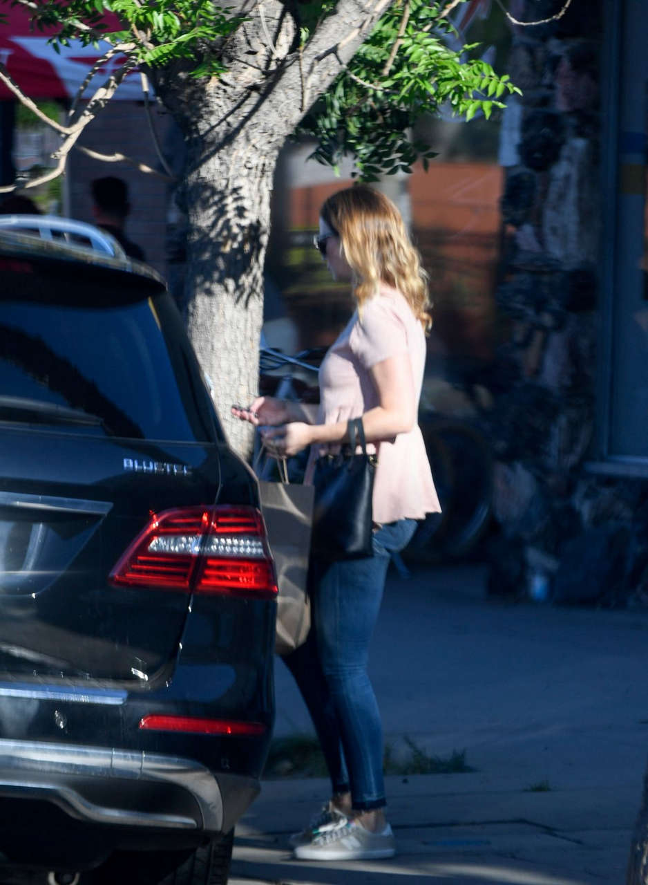 Emily Blunt Out Studio City
