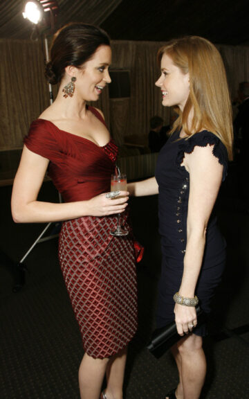 Emily Blunt With Amy Adams