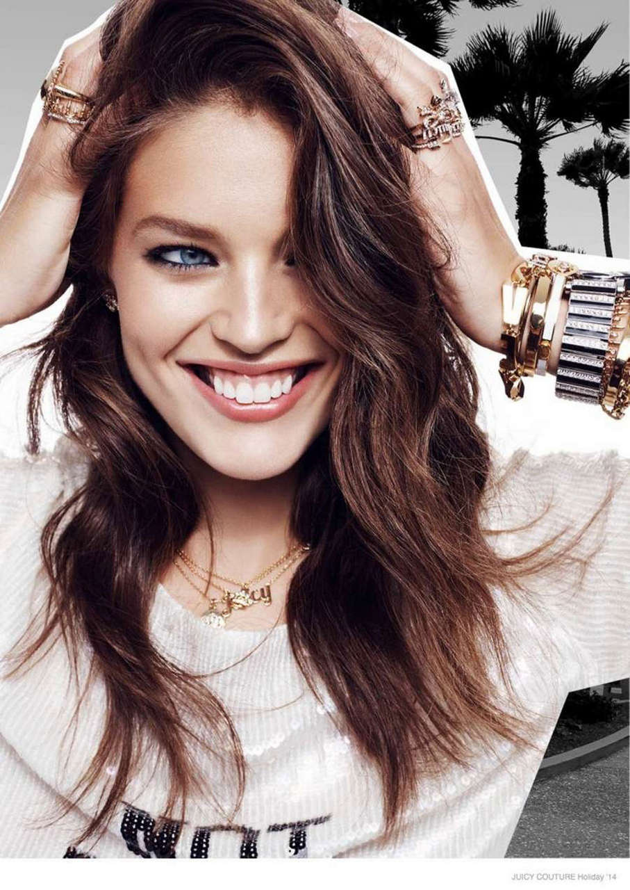 Emily Didonato Juicy Couture Holiday 2014 Lookbook