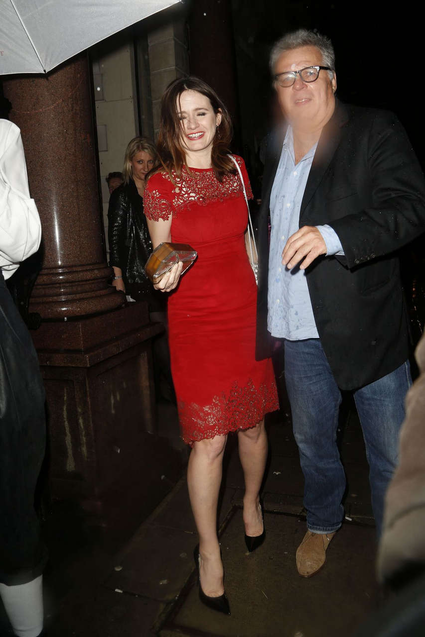 Emily Mortimer Instyle Magazines Best British Talent Pre Bafta Party London