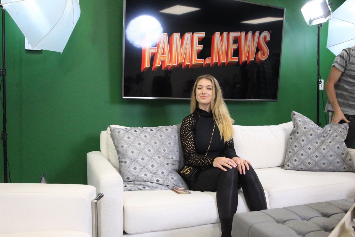 Emily Rainey Fame News Studio On Sunset Blvd Hollywood