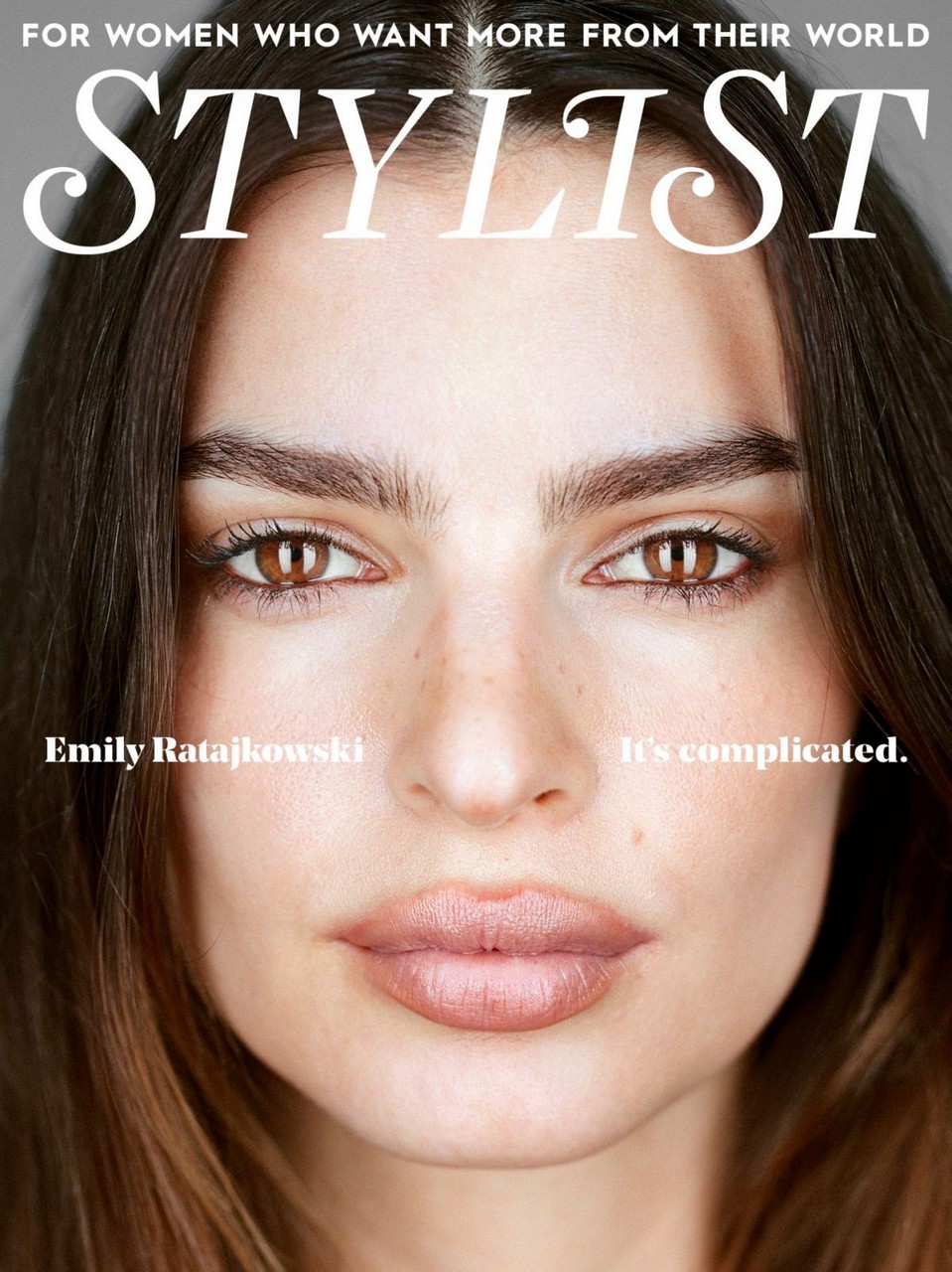 Emily Ratajkowski For Stylist Magazine Uk November