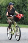 Emily Ratajkowski Out Riding Bike Beach Hamptons