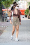 Emily Ratajkowski Skirt Out New York