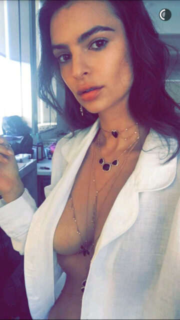 Emily Ratajkowski Snapchat