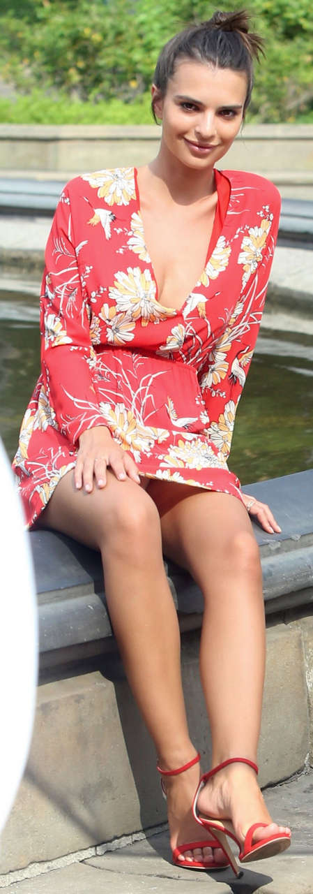 Emily Ratajkowski Summer Dress