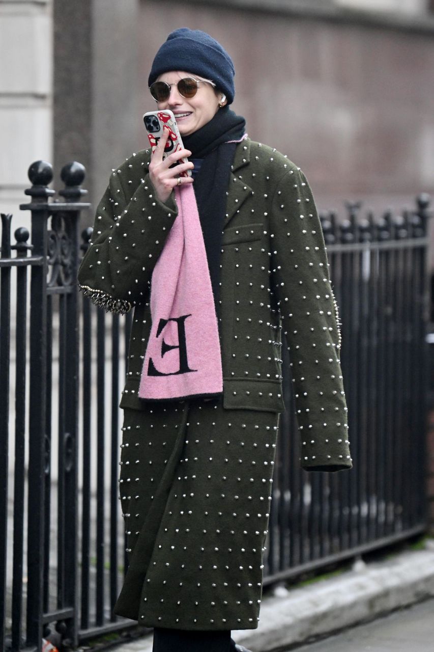 Emma Corrin Out And About London