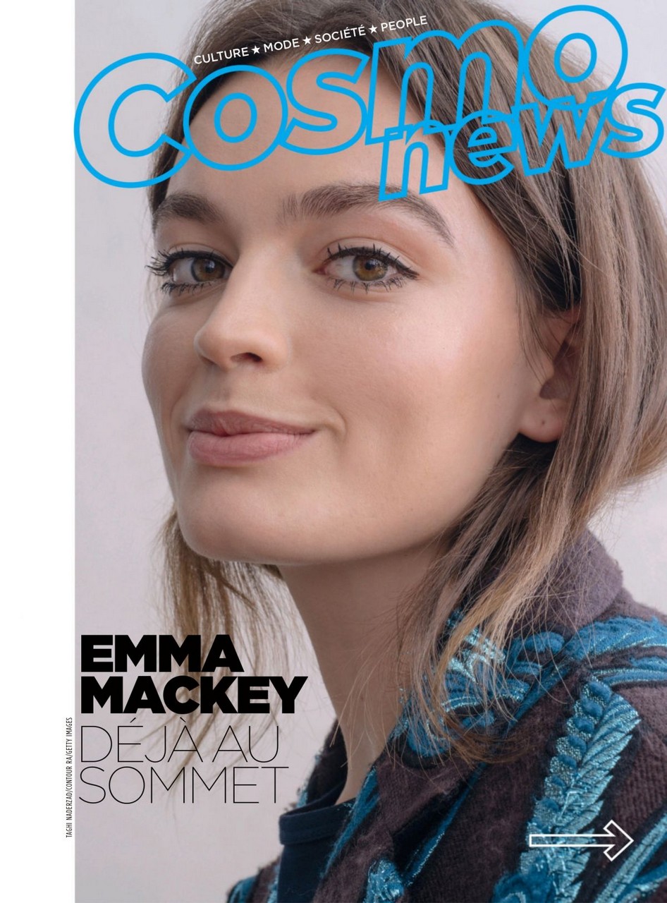 Emma Mackey Cosmopolitan Magazine France November
