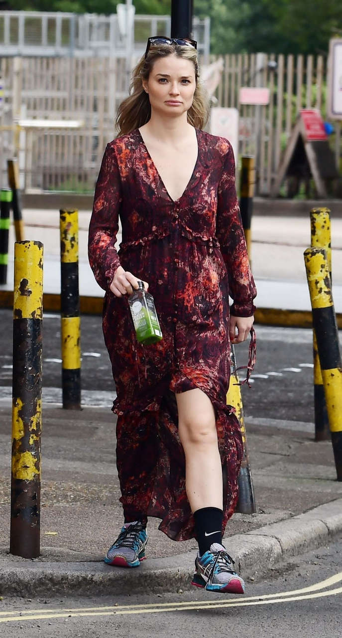Emma Rigby Out About Notting Hill
