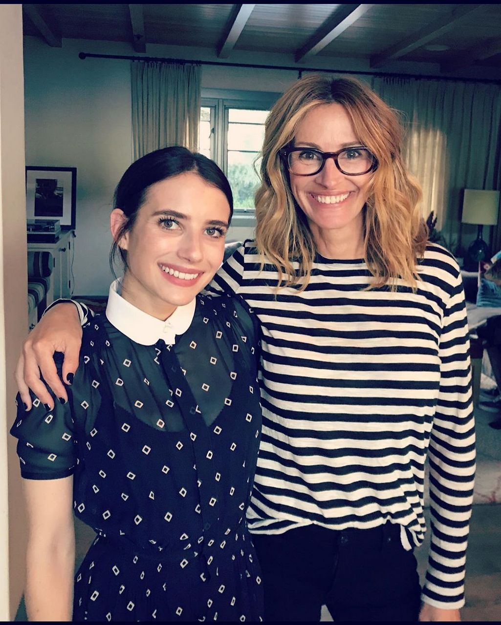 Emma Roberts And Her Aunt Hot