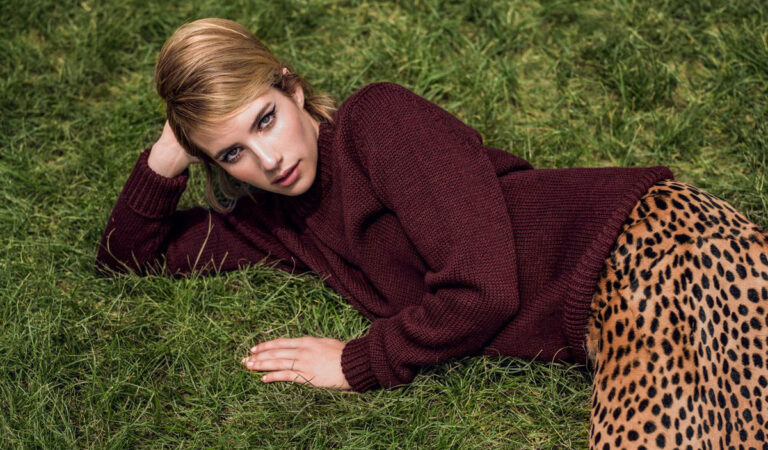 Emma Roberts Flaunt Magazine 138 Nine Lives 2014 Issue (9 photos)