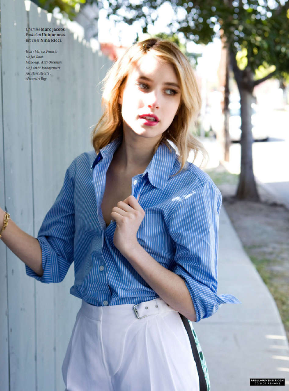 Emma Roberts Flavor City Magazine