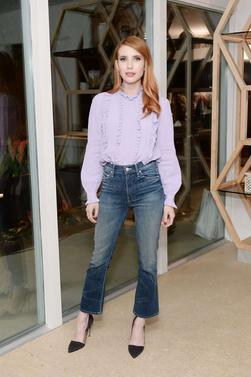 Emma Roberts Imagine Vince Camuto Launch Event Beverly Hills