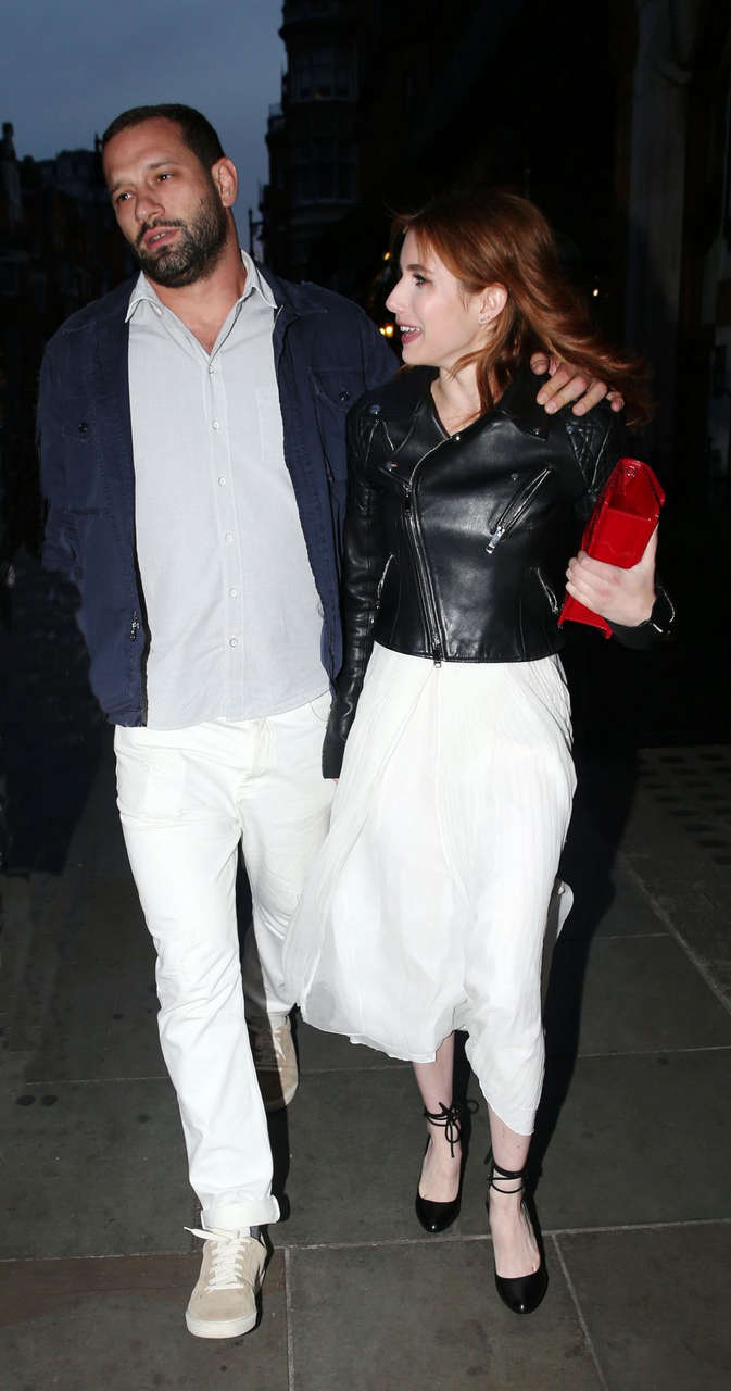 Emma Roberts Leaves Audley Pub London