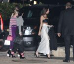 Emma Roberts Leaves Louis Vuitton Evening Malibu