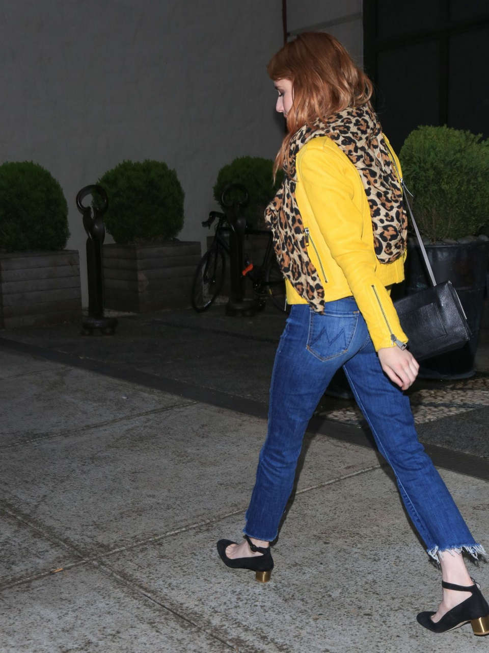 Emma Roberts Night Out New York