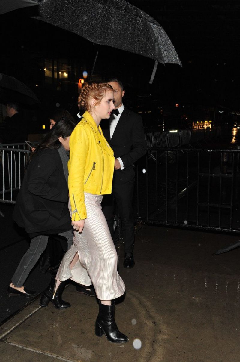 Emma Roberts Night Out New York
