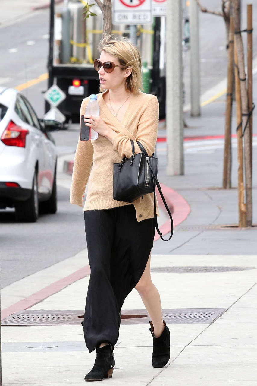 Emma Roberts Out About Los Angeles