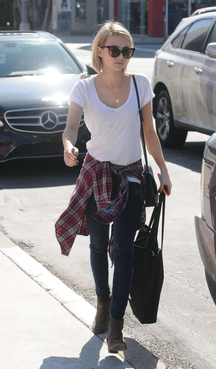 Emma Roberts Out About Melrose