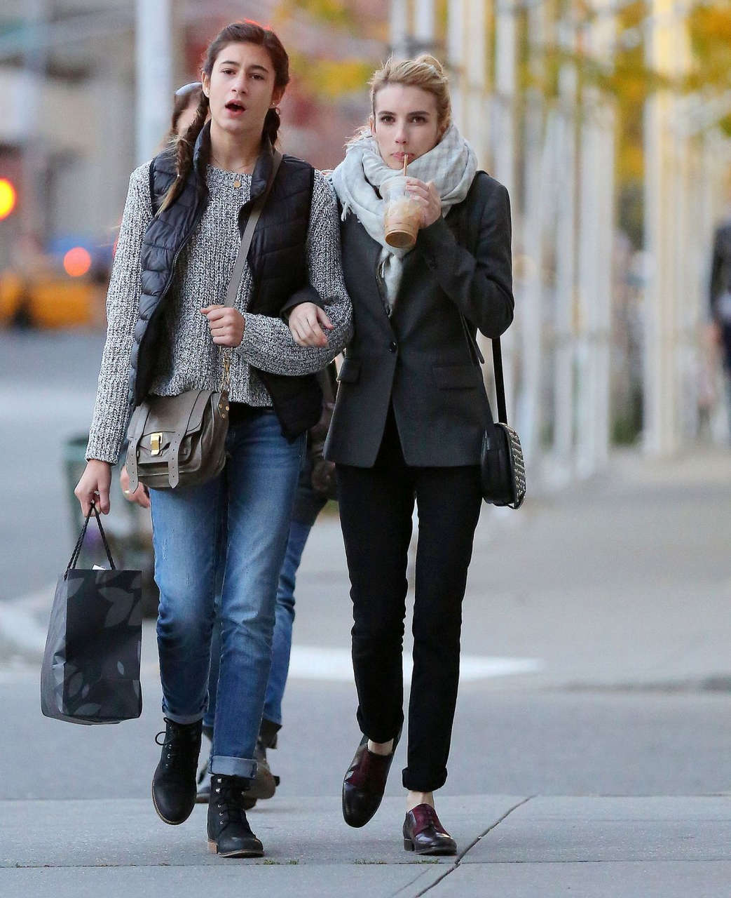 Emma Roberts Out About New York