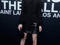Emma Roberts Saint Laurent Fashion Show Los Angeles