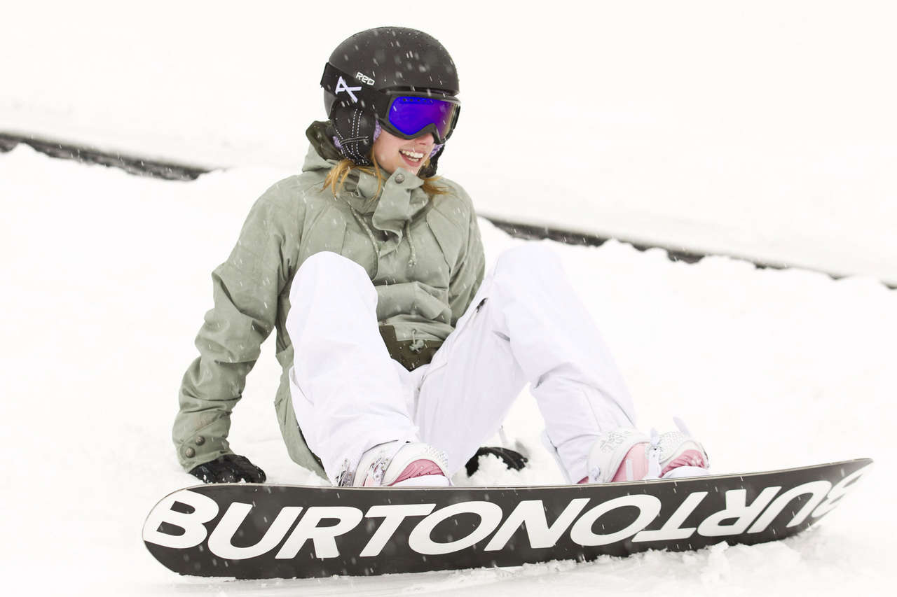 Emma Roberts Snowboarding Park City Utah