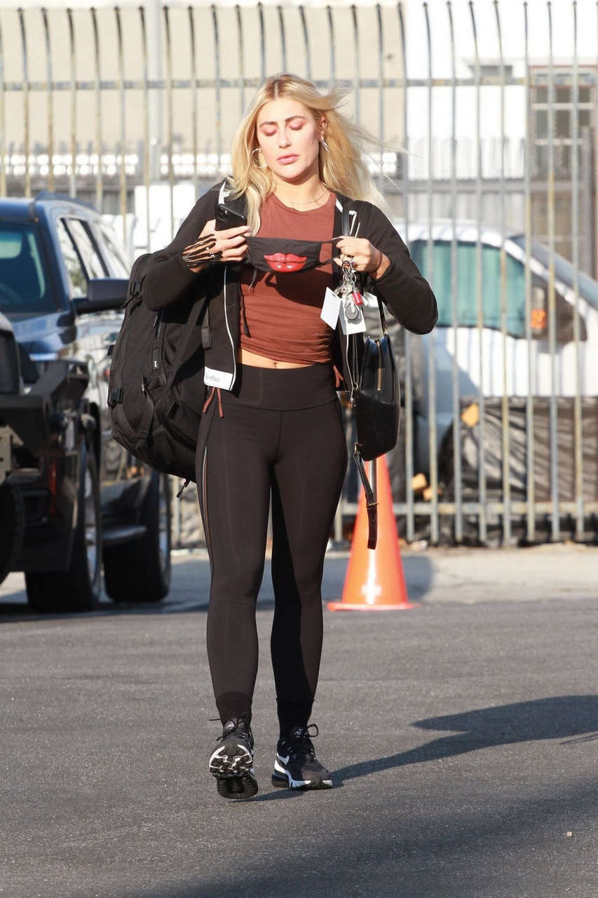Emma Slater Arrives Dwts Rehersal Los Angeles