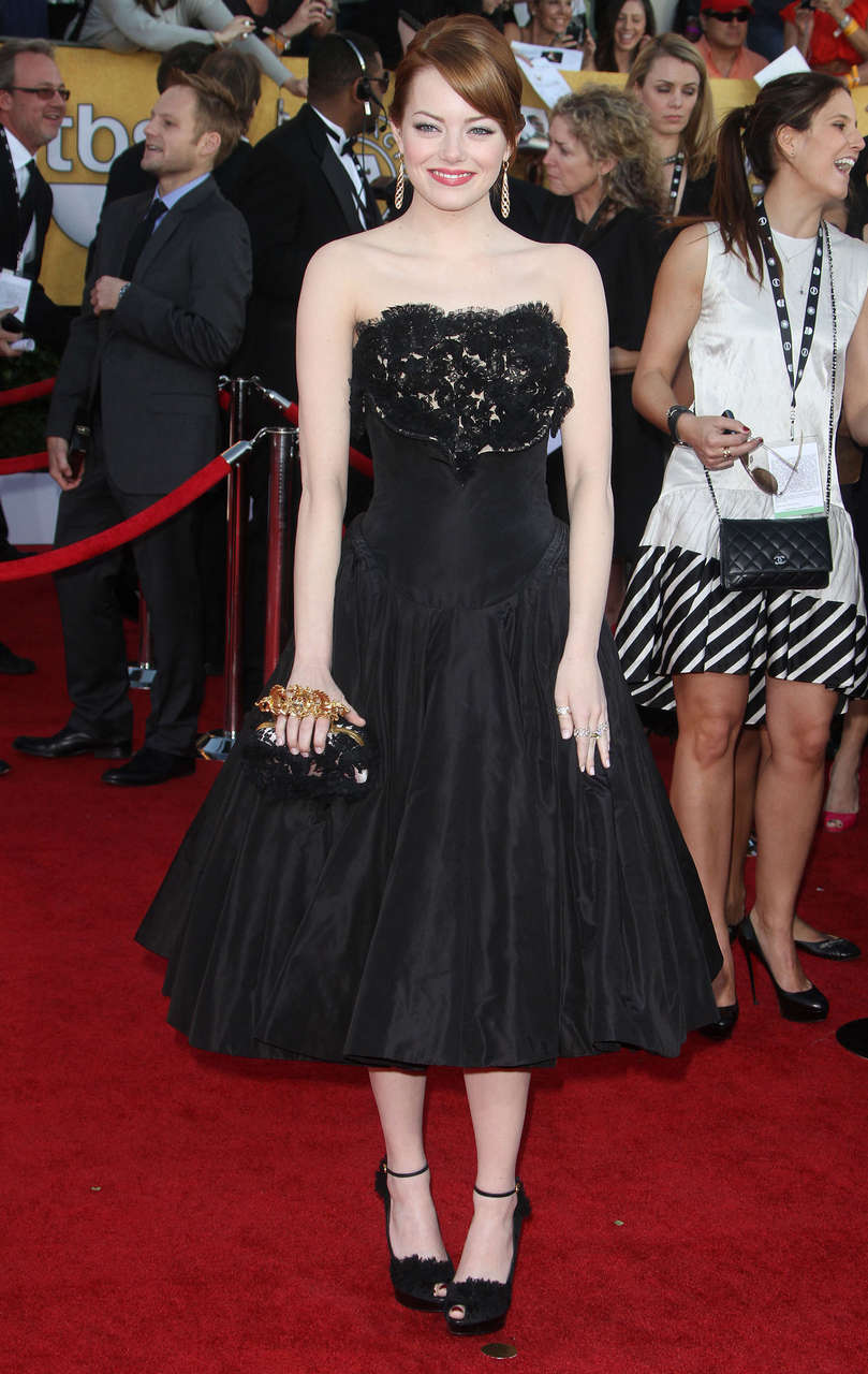 Emma Stone 18th Annual Screen Actors Guild Awards Los Angeles