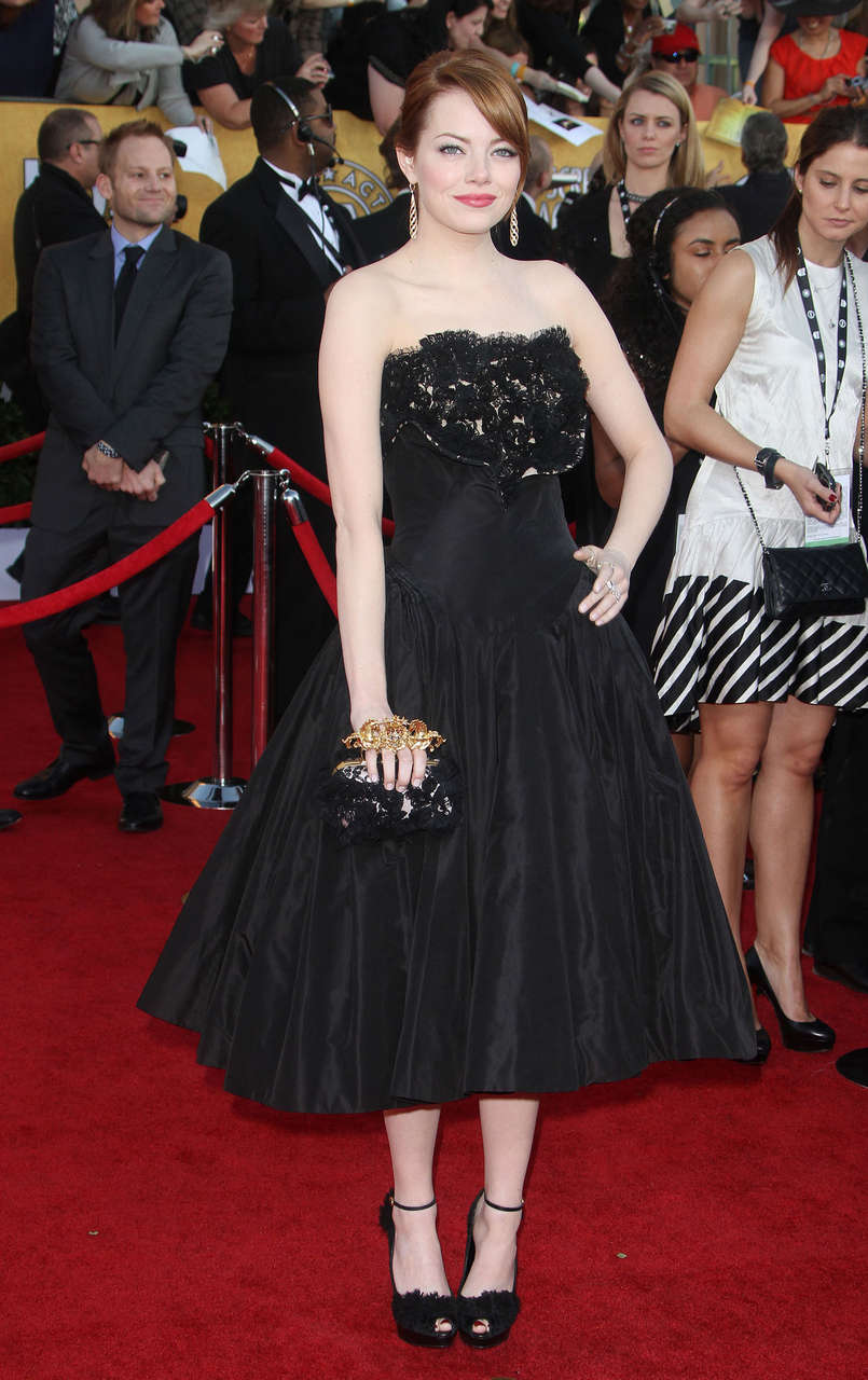 Emma Stone 18th Annual Screen Actors Guild Awards Los Angeles
