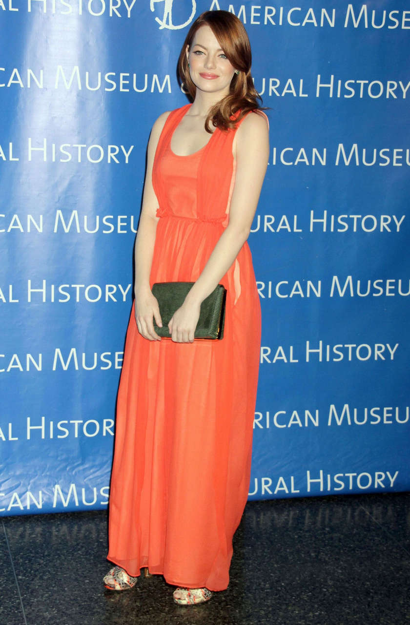 Emma Stone 2011 American Museum Natural History Gala New York