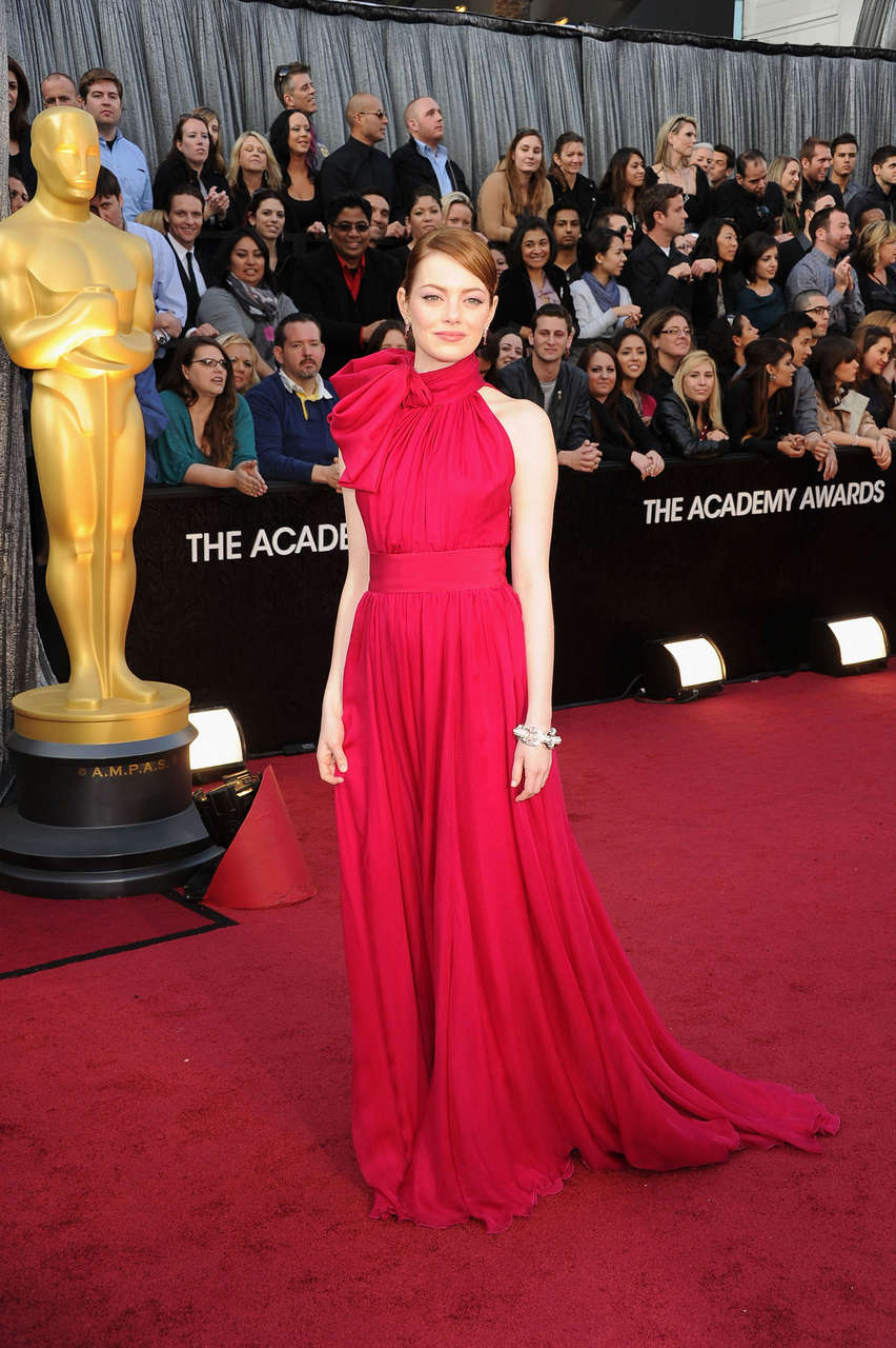 Emma Stone 84th Annual Academy Awards Los Angeles