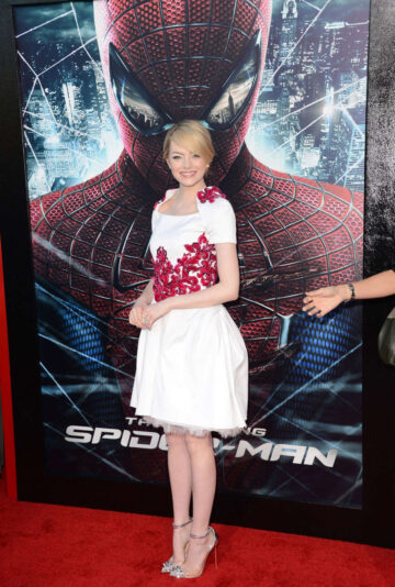 Emma Stone Amazing Spider Man Premiere Los Angeles