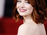 Emma Stone At The 72nd Annual Golden Globe Awards