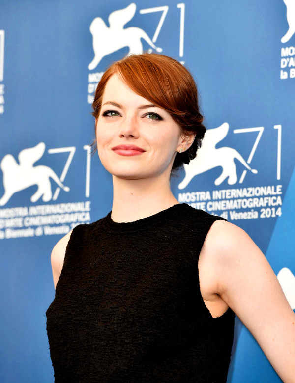 Emma Stone At The Birdman Photocall During The