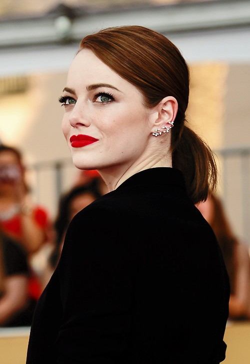 Emma Stone Attends The 21st Annual Screen Actors