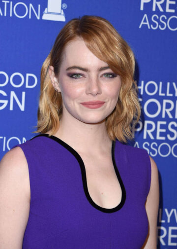 Emma Stone Hollywood Foreign Press Associations Grants Banquet Beverly Hills