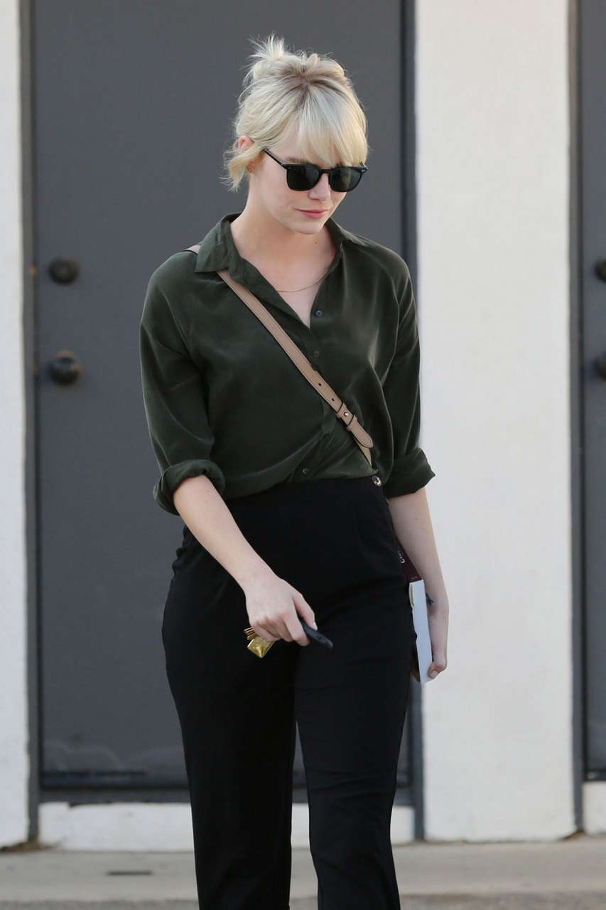 Emma Stone Out About Hollywood