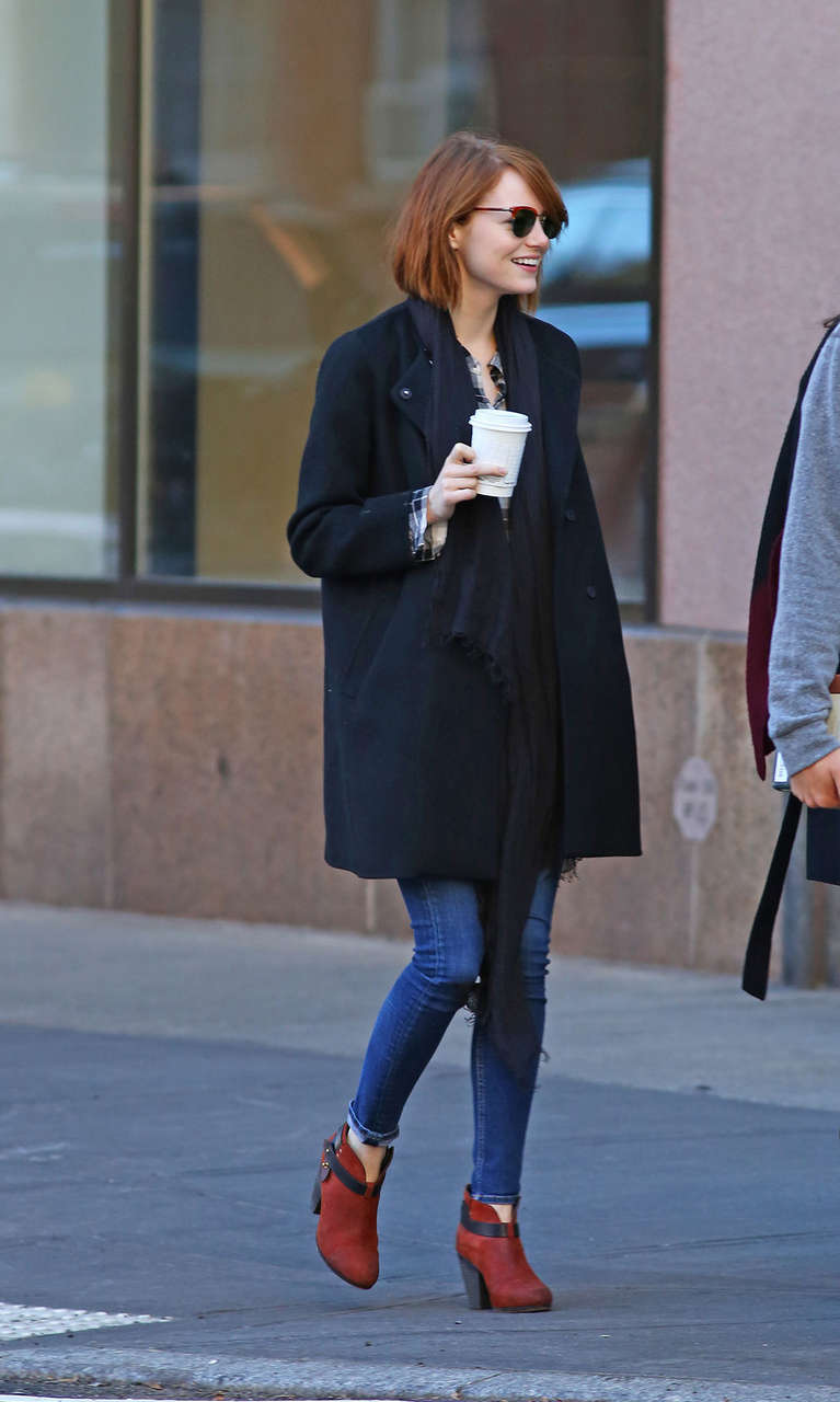 Emma Stone Out About New York