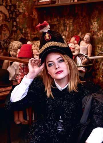 Emma Stone Photographed For Love Magazine