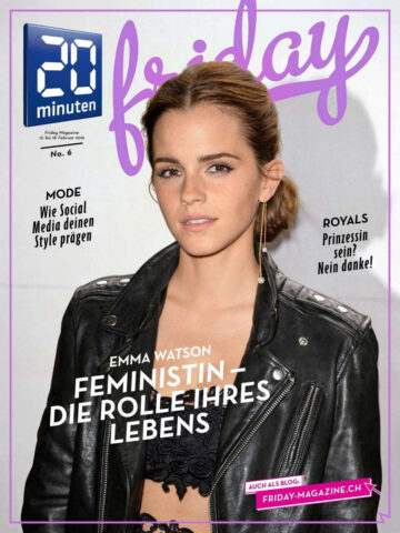 Emma Watson 20 Minuten Friday No 6 February 2016 Issue